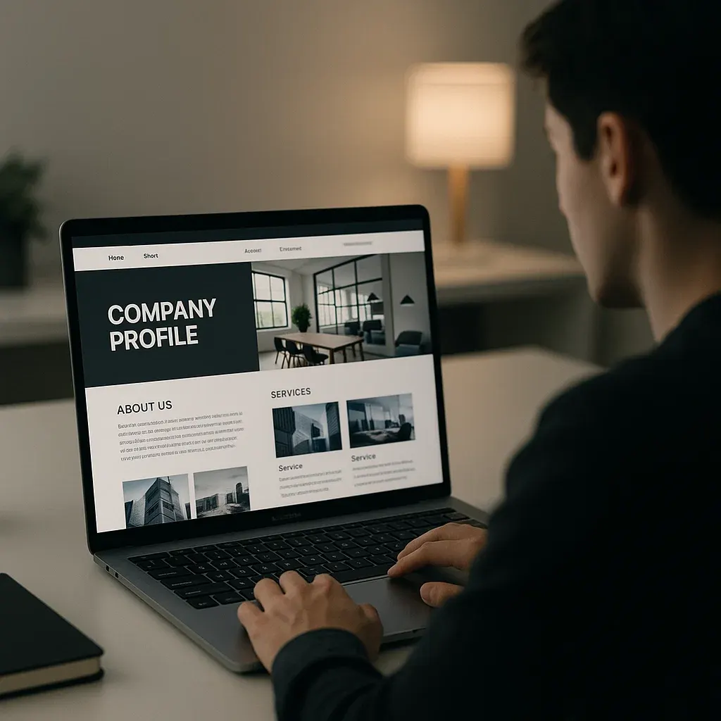 Pembuatan Website Company Profile Mulai dari 700rb - Paket Starter Kinda Solusi Digital Surabaya