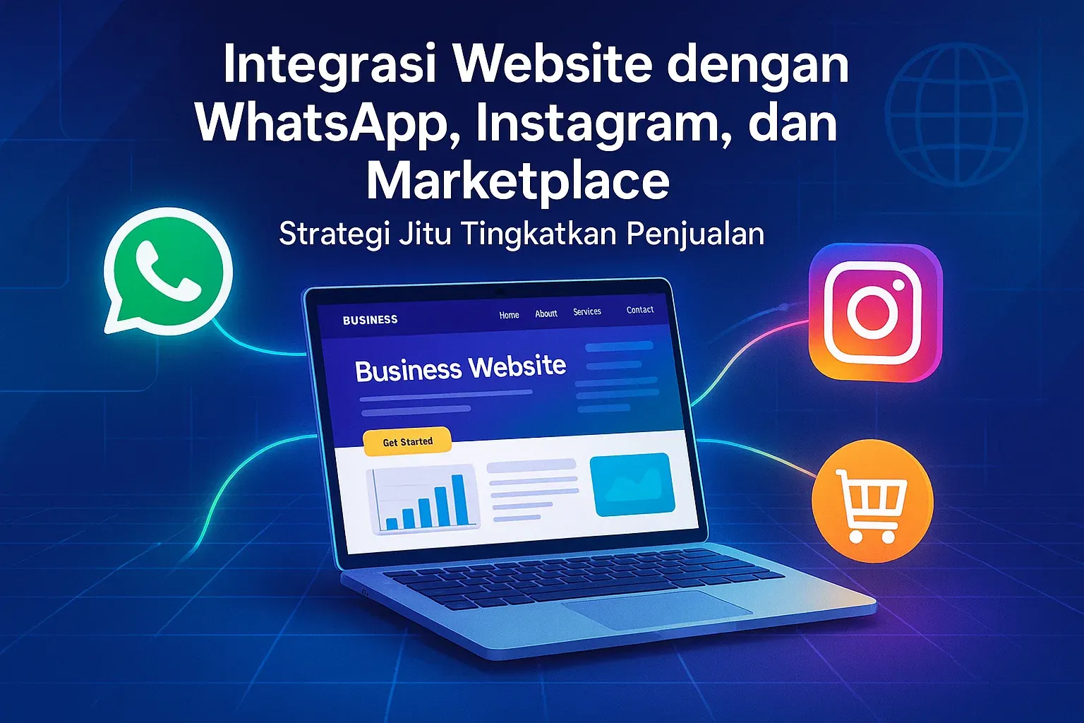 Integrasi Website dengan WhatsApp, Instagram, dan Marketplace: Strategi Jitu Tingkatkan Penjualan